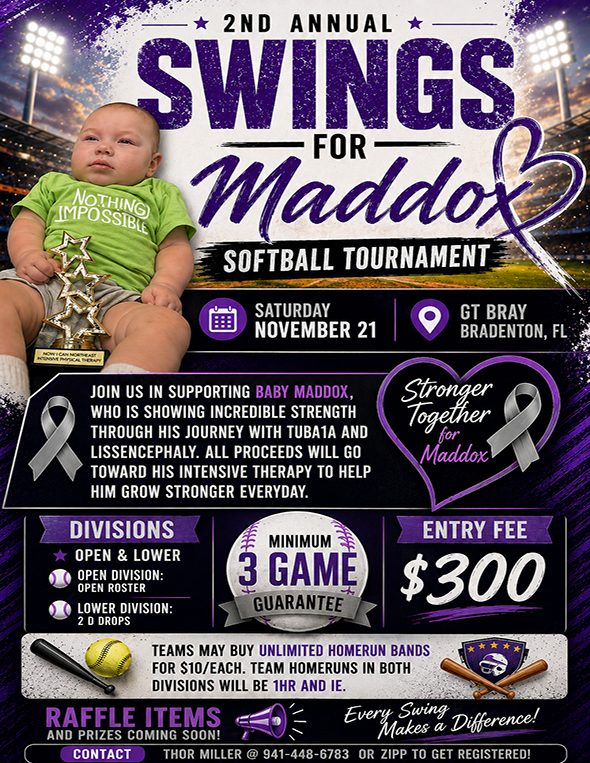 2nd Annual Swings for Maddox