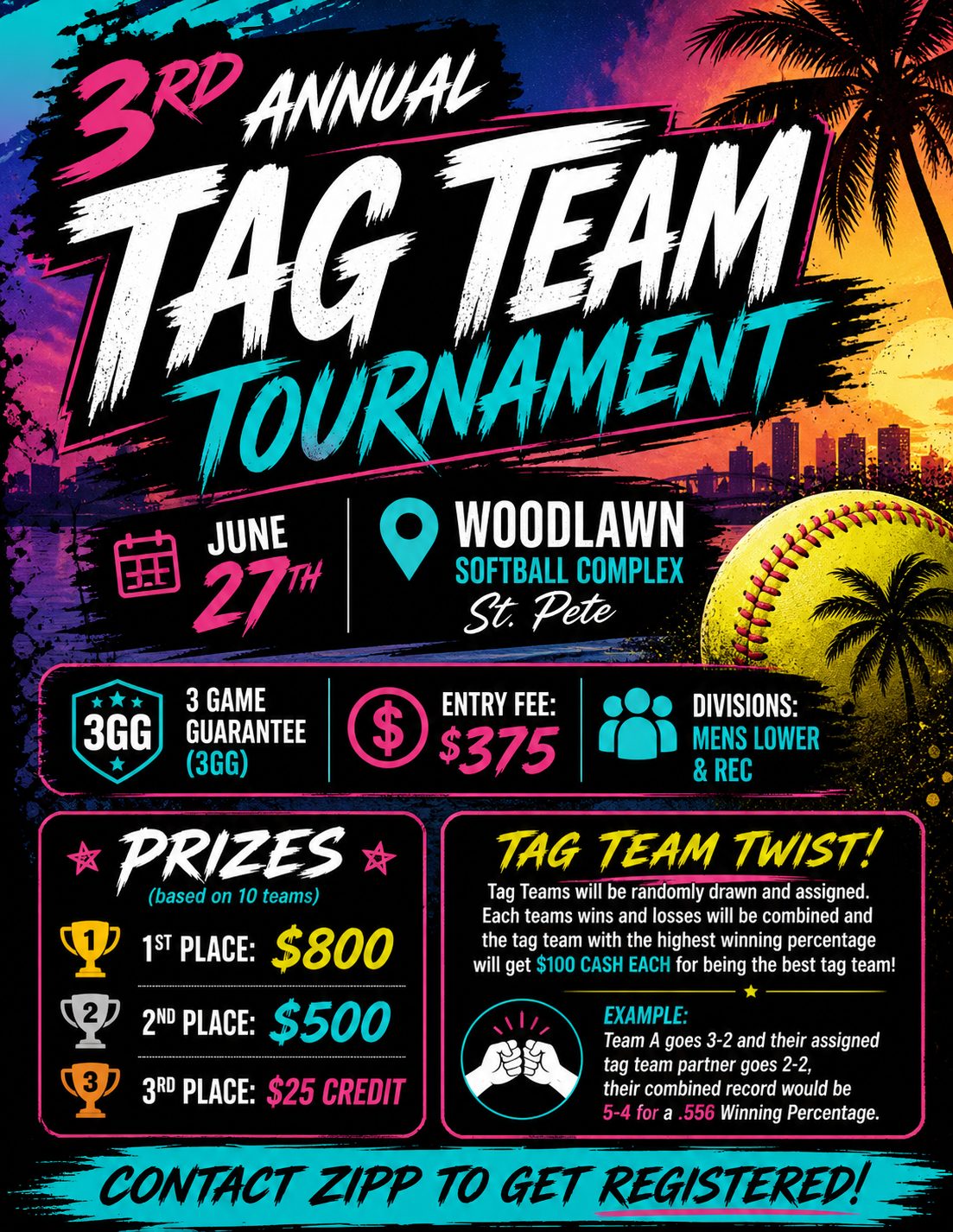 Mens/Womens Tag Team Event